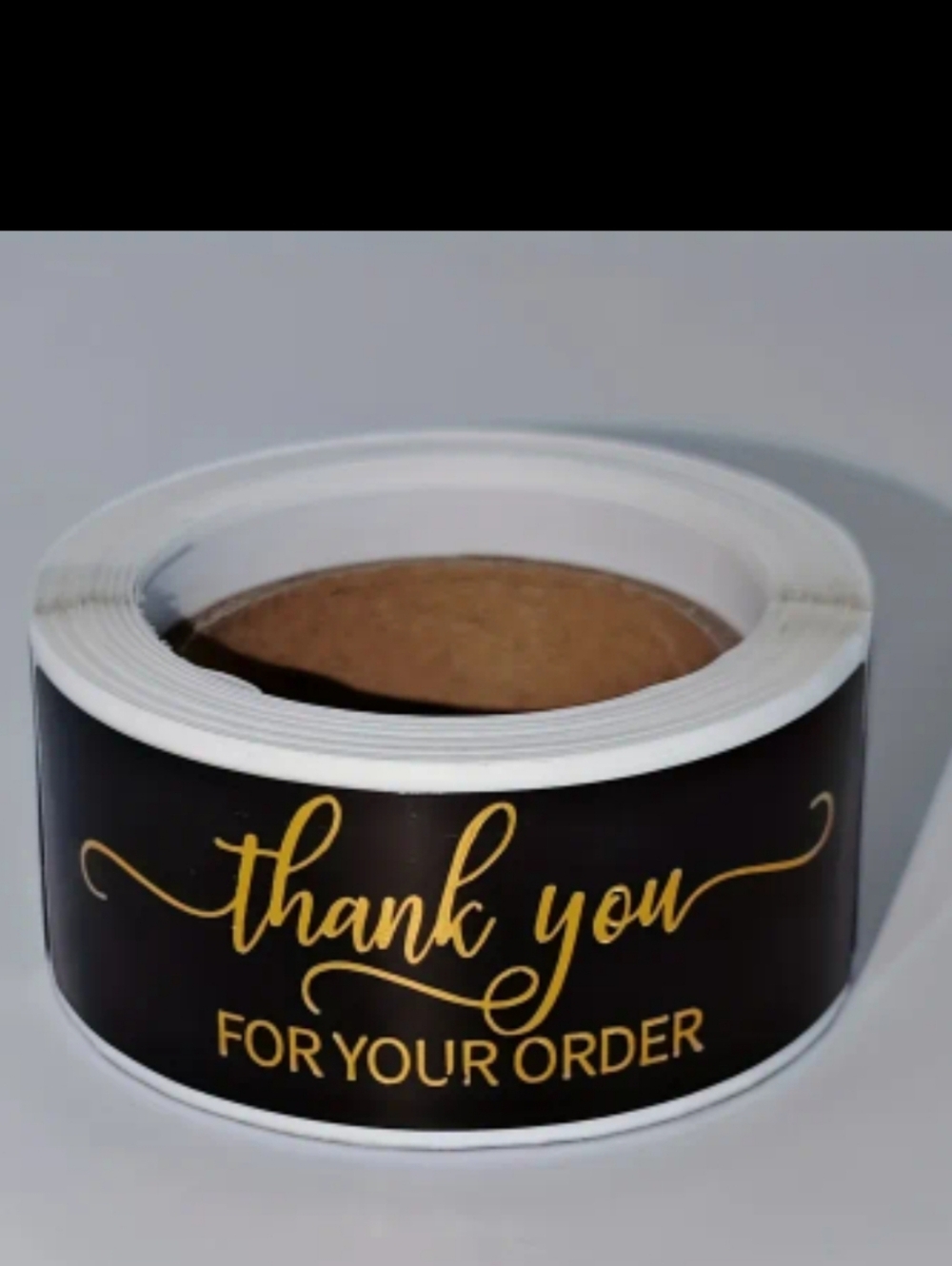 125ct. Roll of 'Thank You For Your Order' 3 Random Polymailers - Picture 5 of 5